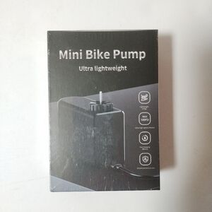 Bike Pump Mini Portable Bicycle Pump 100PSI, Air Pump 1260mAh Battery